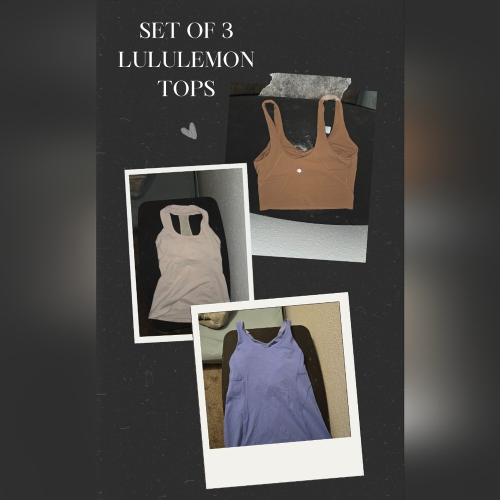 3 Lululemon Tops